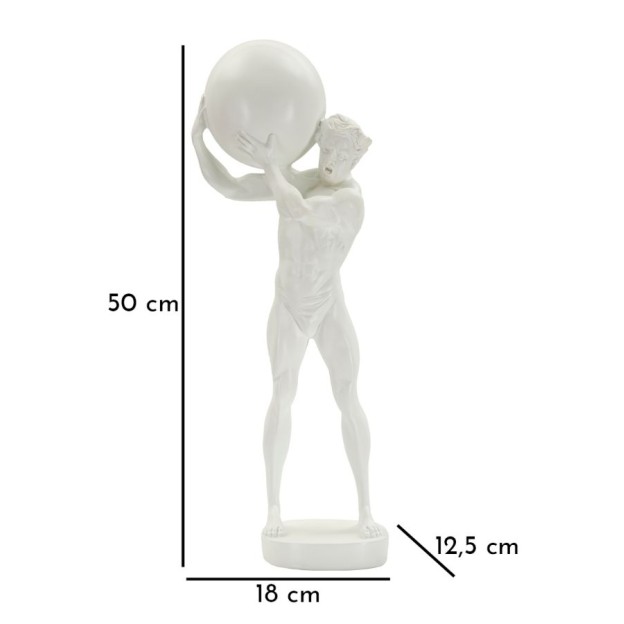 STATUIE ATLAS CM 18X12,5X50