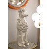 FIGURINA CAINE ALB CM 20X26X61