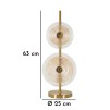 LAMPĂ DE MASA VENICE CM Ø 25X63