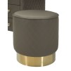 BIROU CU TABURET  SHARON 120X40X75 (DIMENSIUNE TABURET Ø36X39)