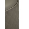 BIROU CU TABURET  SHARON GR SILVER  120X40X75 (DIMENSIUNE TABURET Ø36X39)