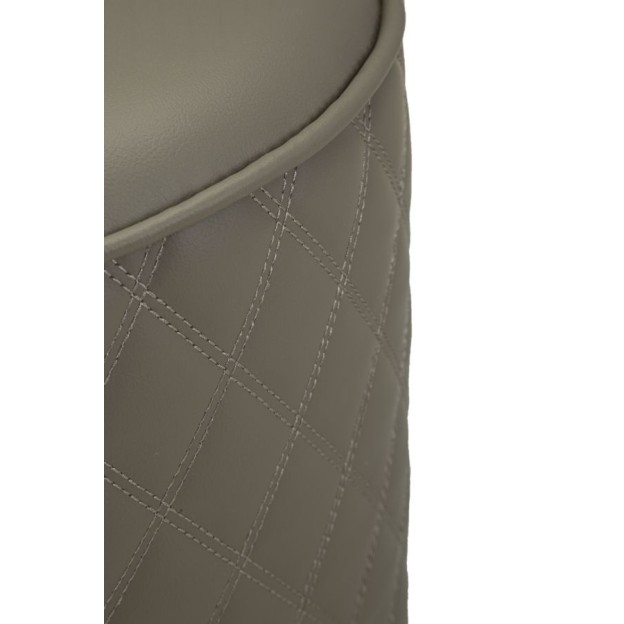 BIROU CU TABURET  SHARON GR SILVER  120X40X75 (DIMENSIUNE TABURET Ø36X39)