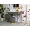 BIROU CU TABURET  SHARON 120X40X75 (DIMENSIUNE TABURET Ø36X39)