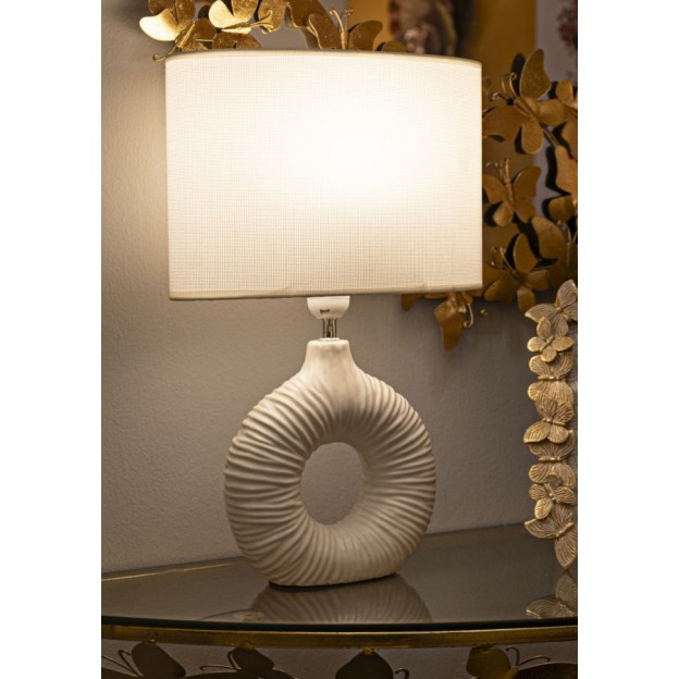 LAMPA DE MASA SETA ALBA CM 28,5X15X43