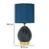 LAMPĂ FLAVI ALBASTRU CM Ø 15X30,5