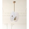 PLAFONIERA STICLA CM 35X18X80