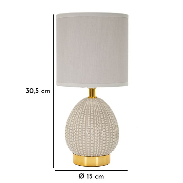 LAMPĂ FLAVI GRI CM Ø 15X30,5