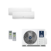 Pachet aer conditionat multisplit ELECTROLUX , inverter , unitate externa 21000 BTU , unitati interne 2 x 9000 BTU , Clasa A++/A+ , Wi FI