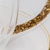 Ceasca cu farfurie brilliants rim gold