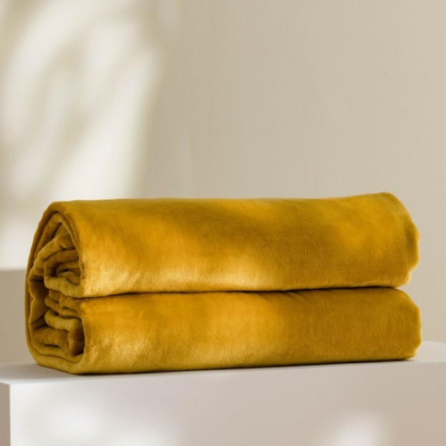 Patura FLOSS 150x200 cm yellow