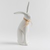 Figurina decorativa iepuras Coniglio Rafia Happy