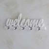 Cuier DIAMOND WELCOME white