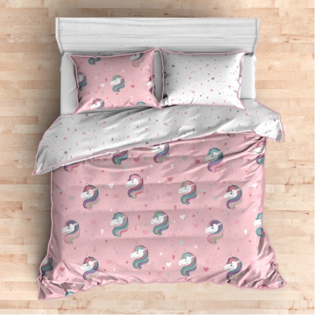 Set lenjerie de pat UNICORNS