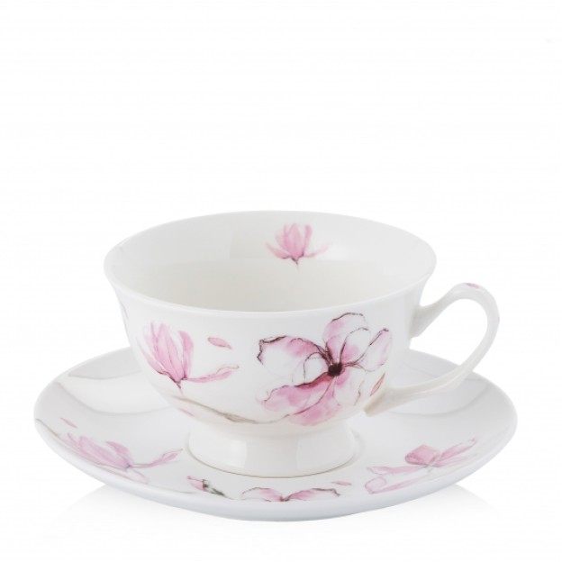 Ceasca cu farfurie LAYLA