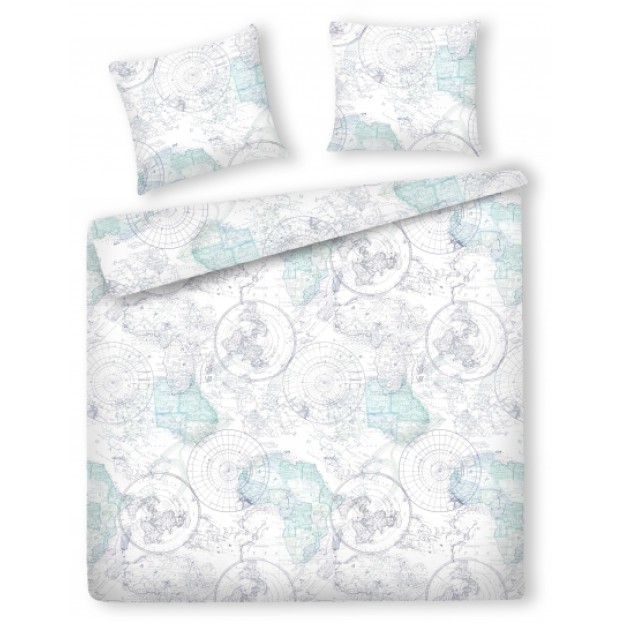 Set lenjerie pat microfibra GLOBES