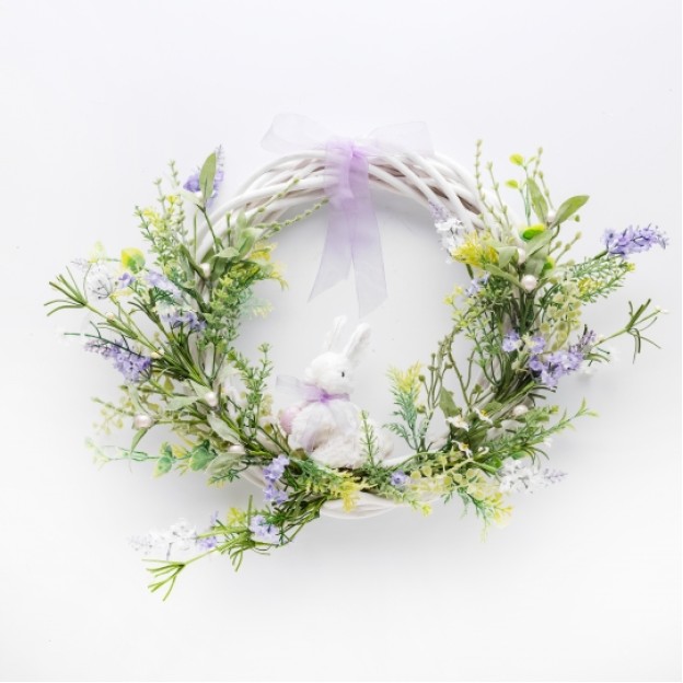 Cunună Paște LAVENDOSSA BUNNY