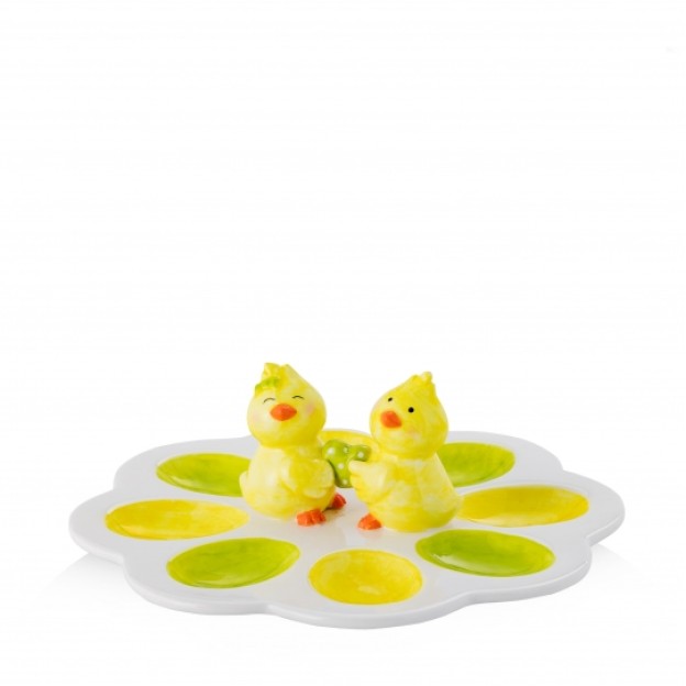 Set suport ouă SPRINGTIME CHIC PATERA NA JAJKA