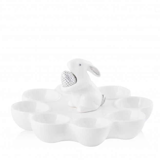 Set suport ouă Paște FROZEN RABBIT PATERA NA JAJKA