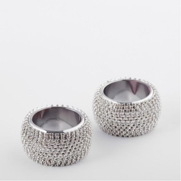 Set inele pentru servetele DIAMONDS