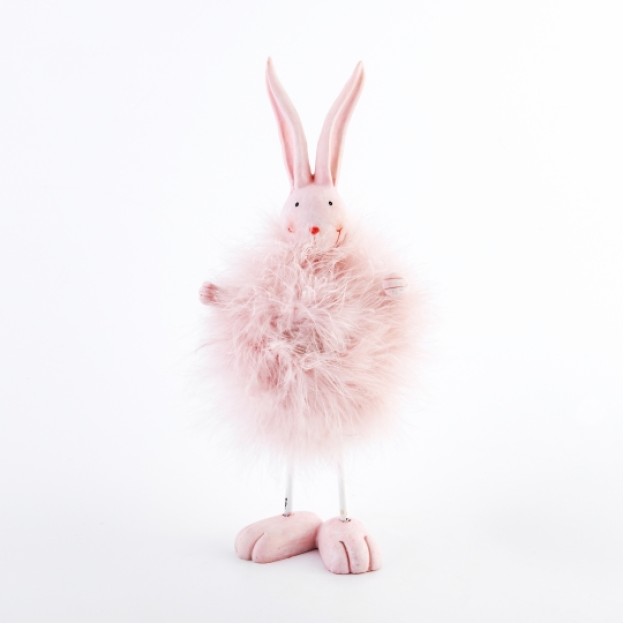 Figurină decorativă iepuraș FLUFFYBUNNY