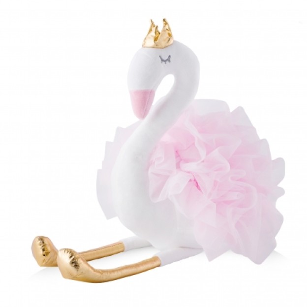 Jucarie-pasare Tulle Swan2