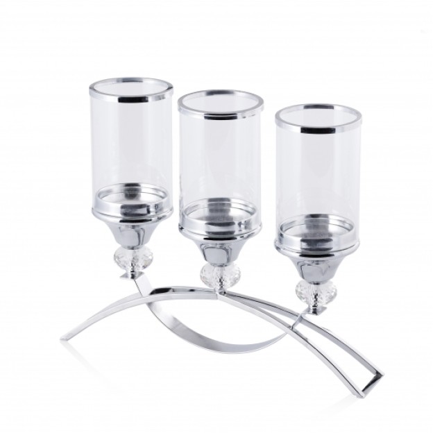 Suport pentru lumanare elegant trio