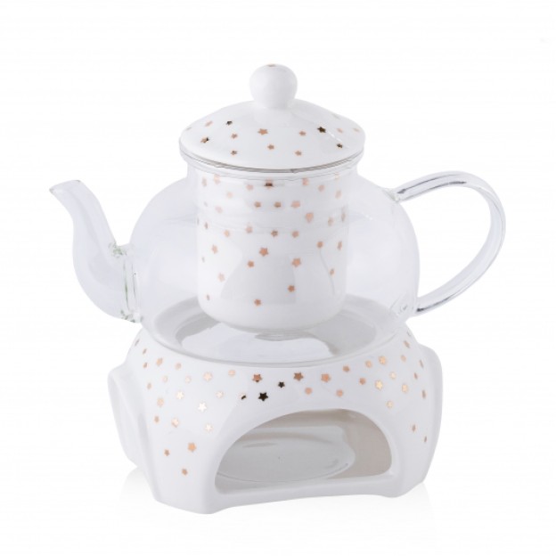 Ceainic cu infuzor  CONFETTINA