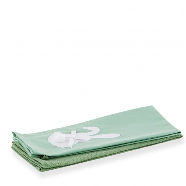 Set prosoape bucătărie Paște GREEN BUNNY