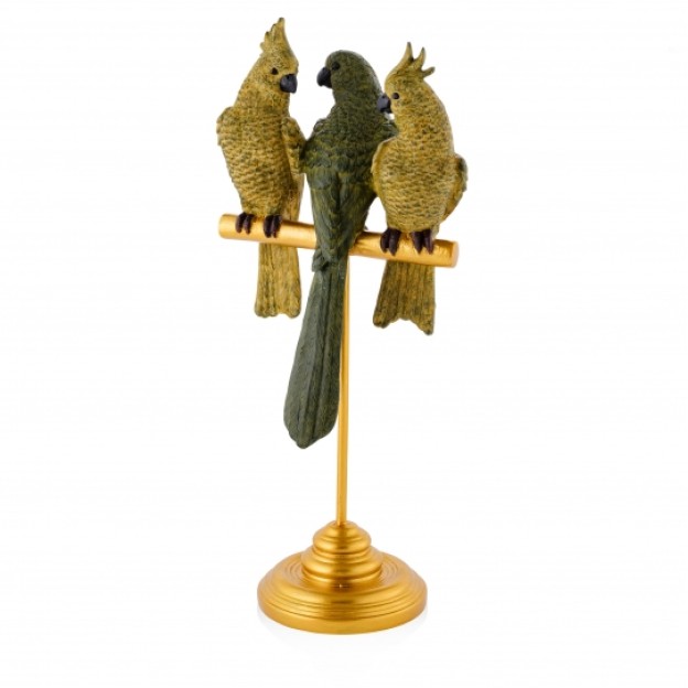 Figurina decorativa-papagal Tripleparrots