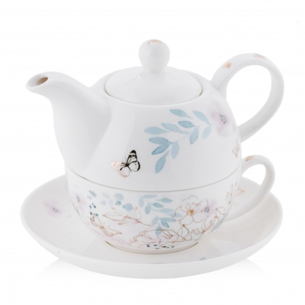 Ceainic cu infuzor si ceasca PRINTEMPS