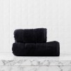 Prosop negru 70x130 cm VELLY