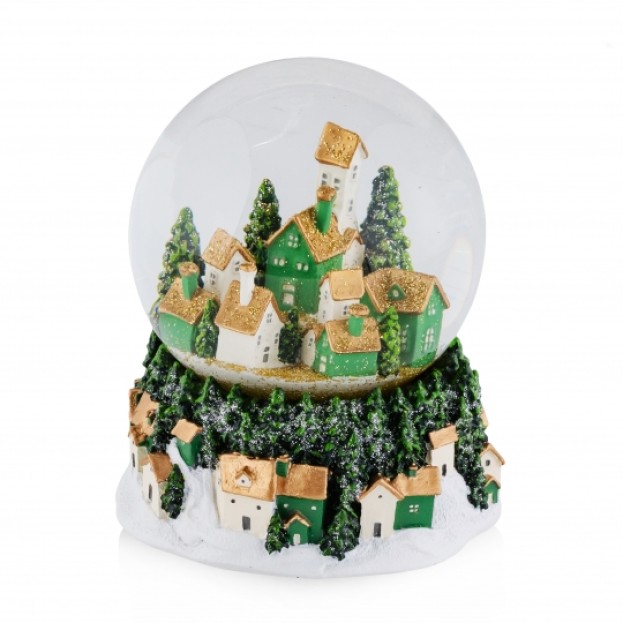 GLOB DE ZAPADA CHRISTMAS VILLAGE SMALL
