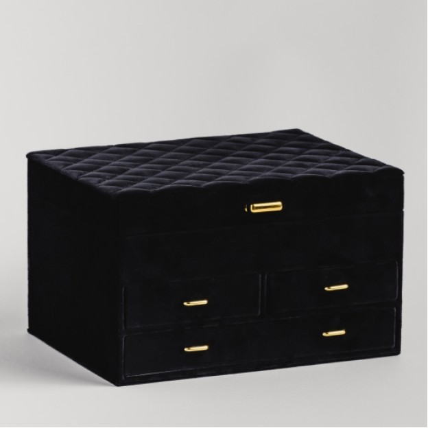Cutie pentru bijuterii Christino black