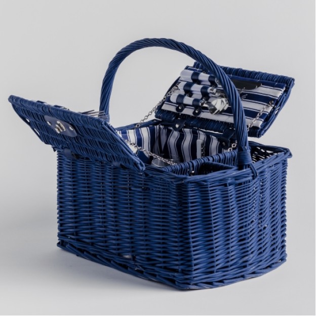 Cos picnic cu accesorii pentru 4 persoane REUFORD