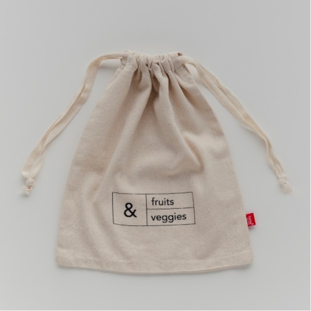 Sac din bumbac pentru alimente Vegis