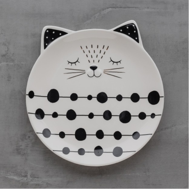 Farfurie desert-pisica MODERN CAT