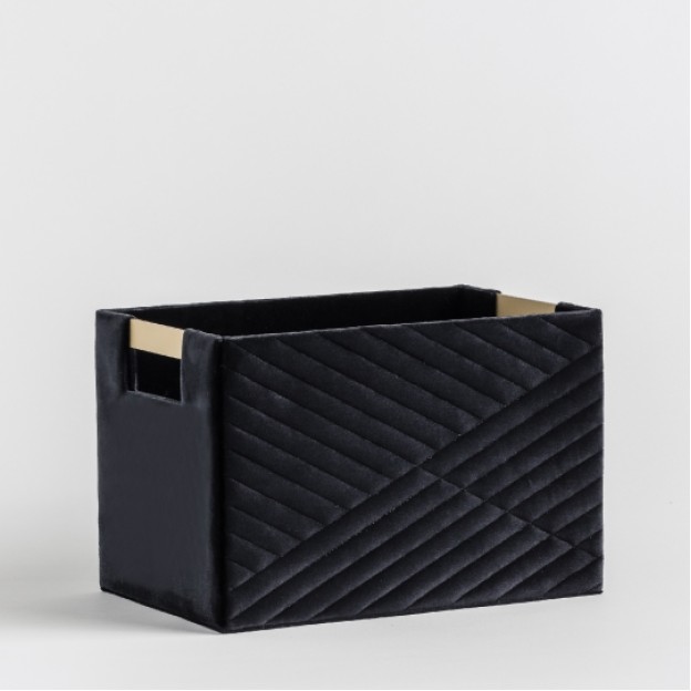Cutie de depozitare 20x30 cm Kosty black