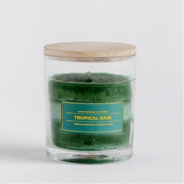 Lumanare aromata Tricolour Wood