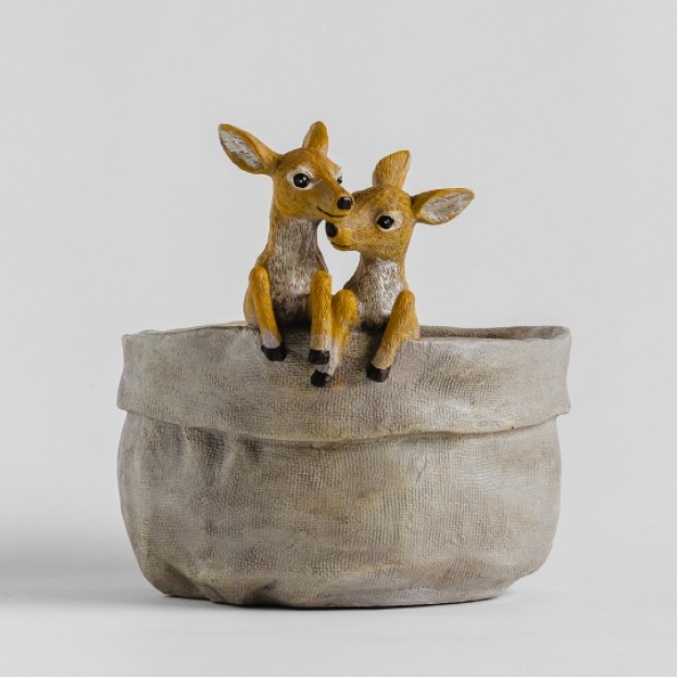 Bol decorativ doe jute