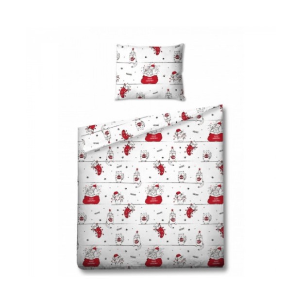Set lenjerie de pat 160x200cm Comfycat