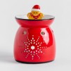Candela ceramica aromaterapie Gingermano