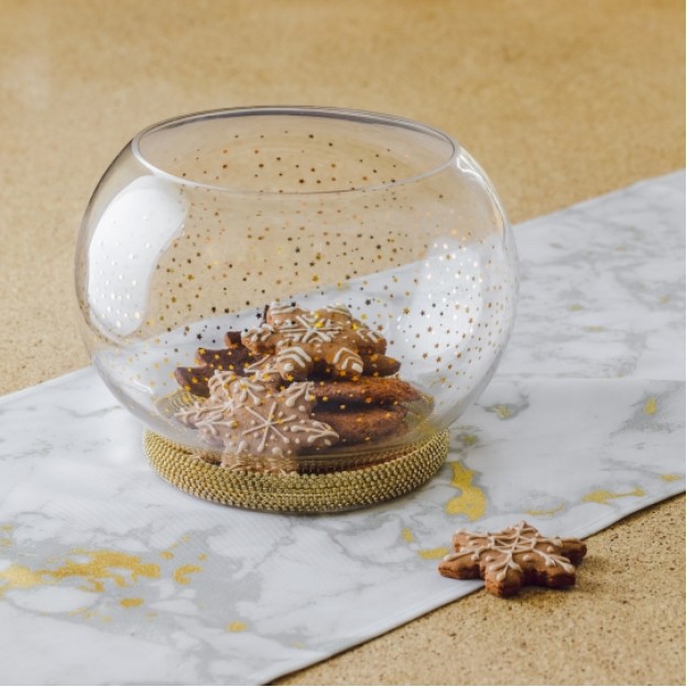 Bol decorativ CONSTELLI 23x17 cm