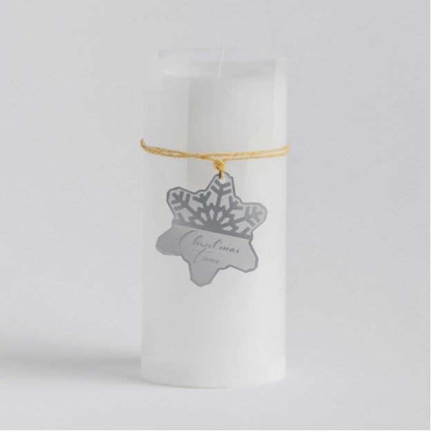 Lumanare aromata Snowflaky