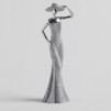 Figurina decorativa femeie cu palarie Boshi
