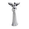 Figurina decorativa-inger argintiu Wachte