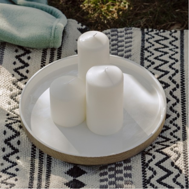 Platou decorativ  MADERROSROUND