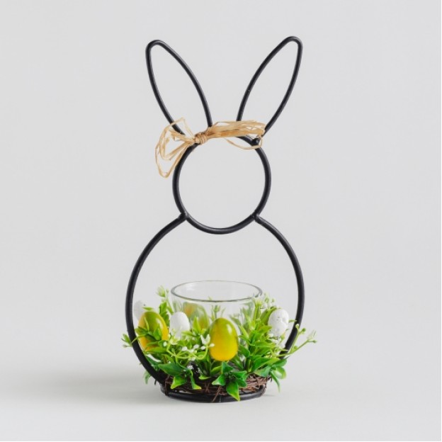 Suport pentru lumanare happybunny