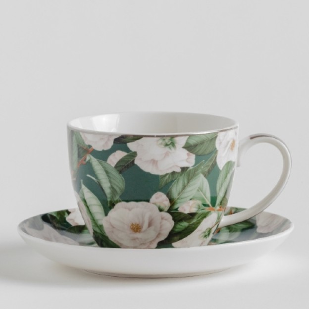 Ceasca cu farfurie FEUIL