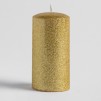 Lumanare Glitteros2 Gold