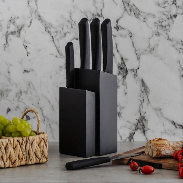 Set cutite cu stativ negiar